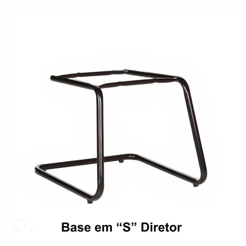 Base em “S” DIRETOR Preta – PMD – 42210 CONEXÃO MÓVEIS 2