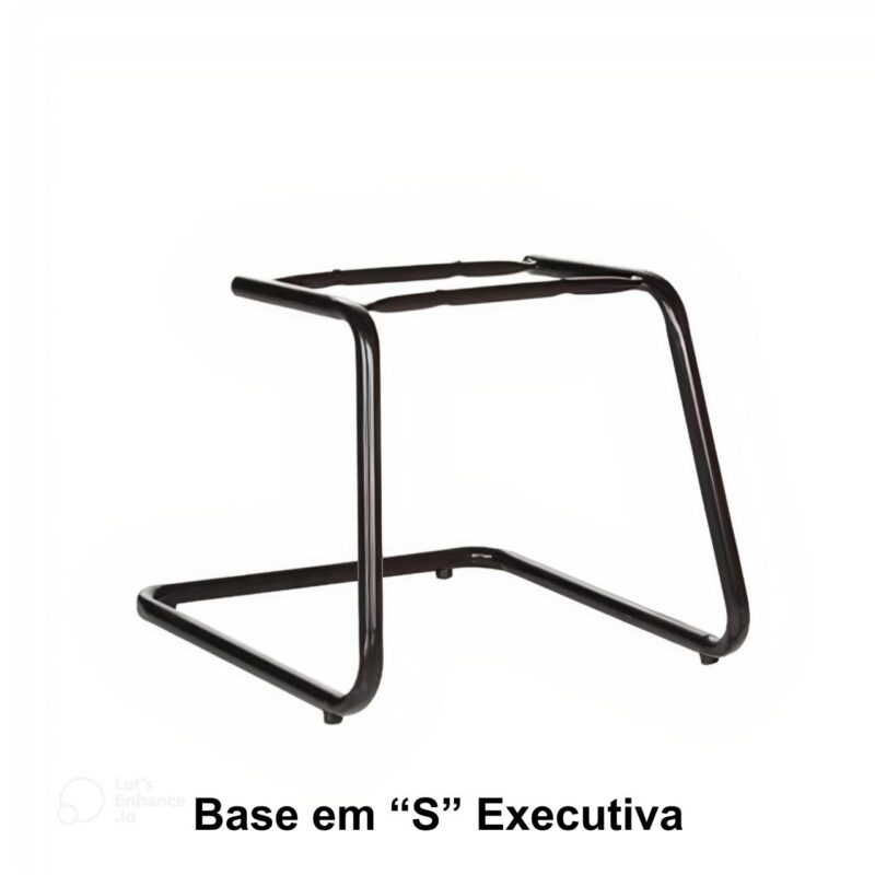 Base em “S” EXECUTIVA preta – PMD – 42209 CONEXÃO MÓVEIS 2