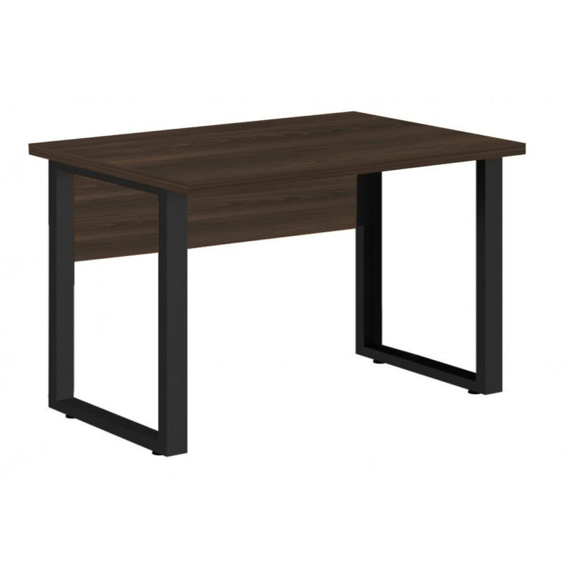 Mesa Escritório PÉ QUADRO – 1,20×0,60m – S/ Gavetas – MARSALA/PRETO – 25469 CONEXÃO MÓVEIS 2