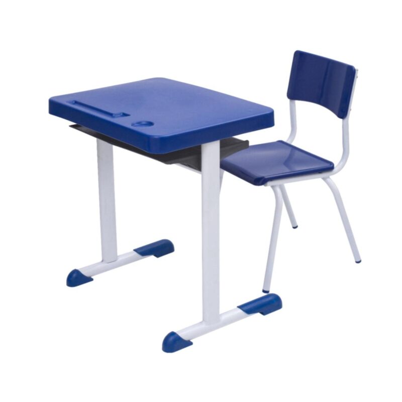 Kit Escolar Individual AZUL – (Mesa e Cadeira) – INFANTIL 03 a 06 Anos 41089 CONEXÃO MÓVEIS 2