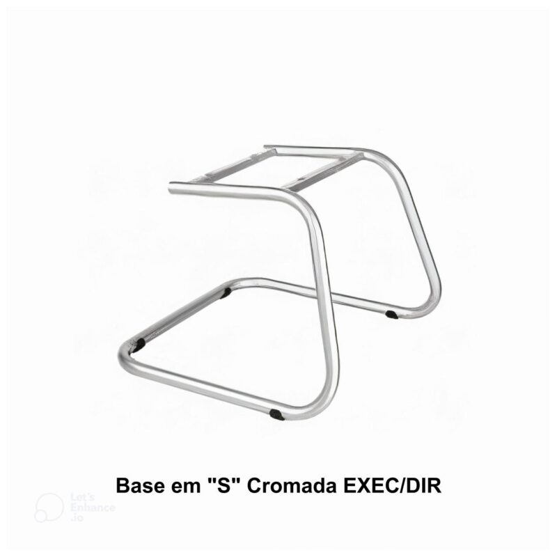 Base em “S” Cromada EXEC/DIR – PMD – 42130 CONEXÃO MÓVEIS 2