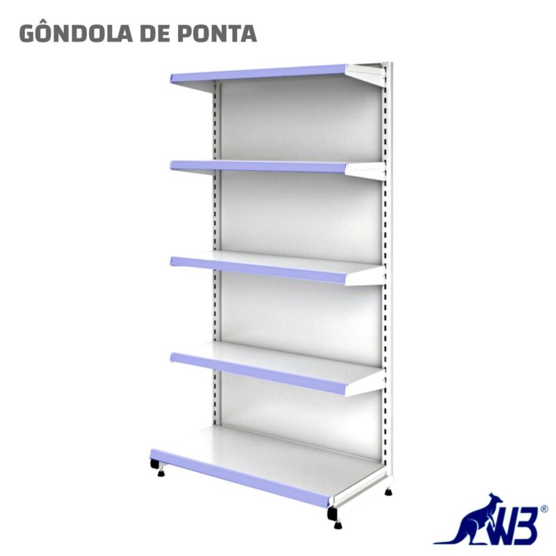 Ponta de Gôndola 1,62×0,90m 15009 CONEXÃO MÓVEIS 2