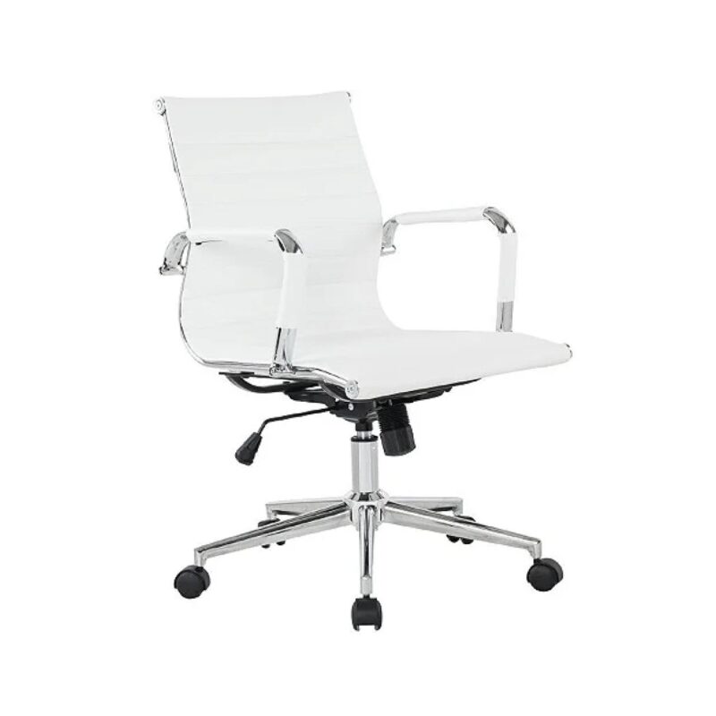 Cadeira DIRETOR Charles Eames Esteirinha – COR BRANCO – PMD – 32874 CONEXÃO MÓVEIS 2