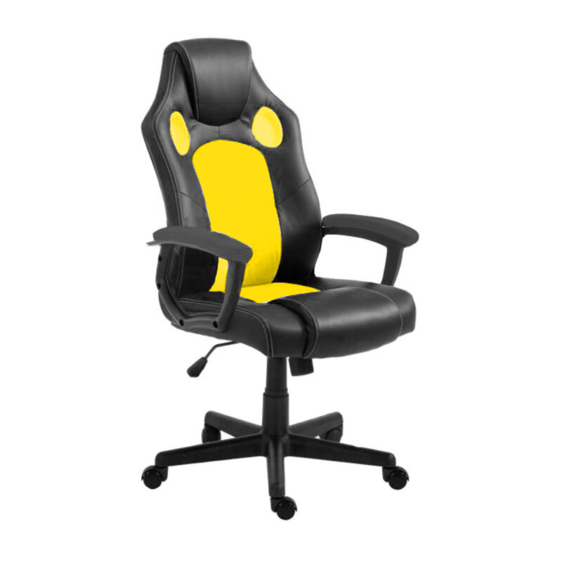 CADEIRA GAMER ASTRA – COR AMARELO – PMD – 30048 CONEXÃO MÓVEIS 2